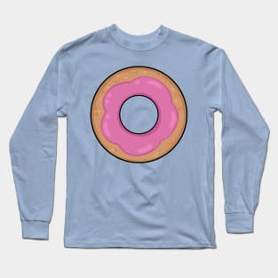 Donut (Pink) Long Sleeve T-Shirt